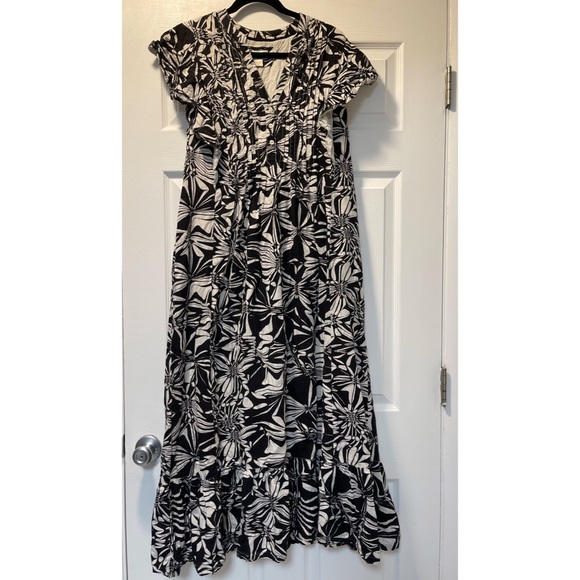 Anthropologie Maeve Cassandra Abstract Print
Black and White Maxi Dress - Picture 4 of 7